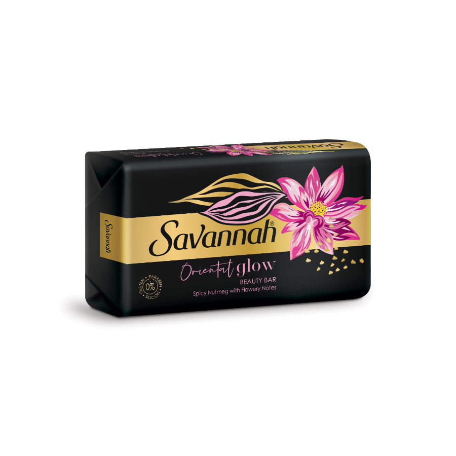 XÀ BÔNG TẮM HƯƠNG NƯỚC HOA DƯỠNG DA SAVANNAH ORIENTAL GLOW ( Hương Hoa Ly)