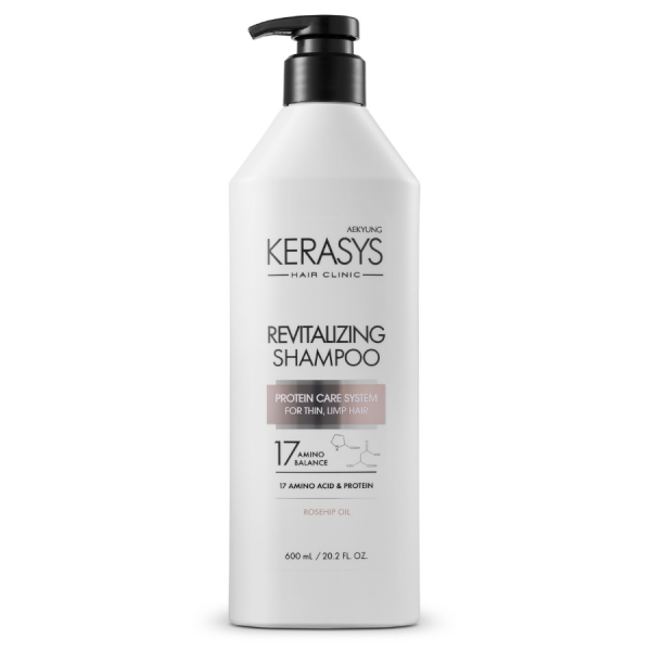  DẦU GỘI CAO CẤP HÀN QUỐC KERASYS REVITALIZING ( Chiết xuất dầu Nụ Tầm Xuân- Tăng cường độ đàn hồi, làm phồng cho tóc mỏng xẹp)