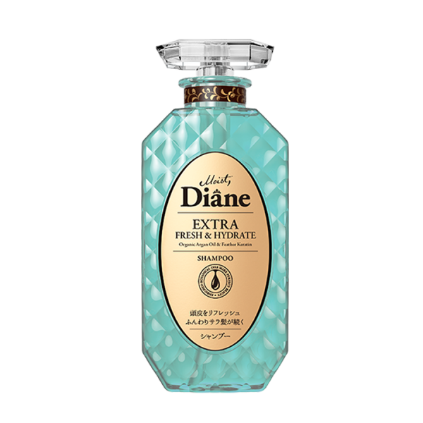  DẦU GỘI SẠCH DẦU VÀ TƯƠI MÁT DA ĐẦU MOIST DIANE EXTRA FRESH & HYDRATE (Dùng cho da dầu nhờn, bết dính)