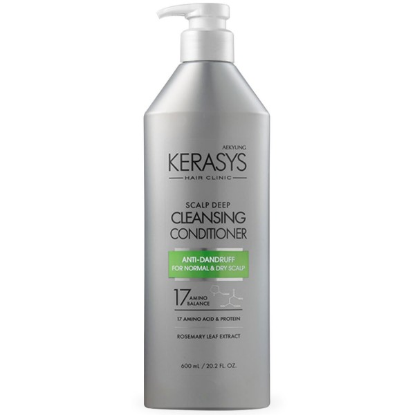  DẦU XẢ CAO CẤP HÀN QUỐC KERASYS HAIR CLINIC SCALP DEEP CLEANSING (Dành cho da đầu thường & khô)