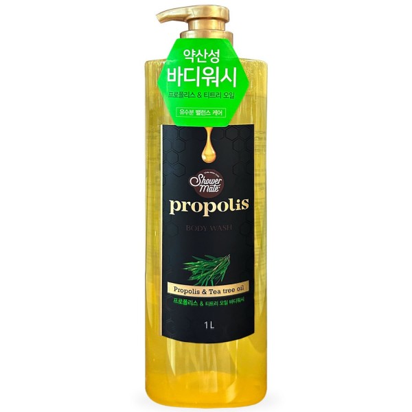  SỮA TẮM KEO ONG HÀN QUỐC AEKYUNG SHOWERMATE HONEYROP PROPOLIS TEA TREE OIL (Sạch sâu, cân bằng độ ẩm - Dành cho da dầu)