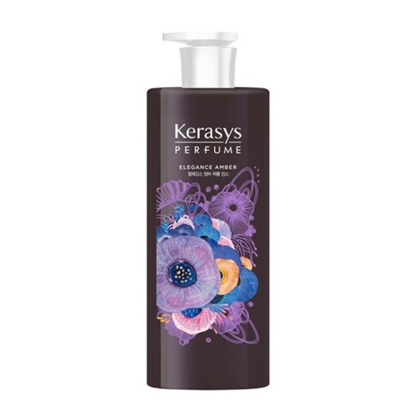  DẦU XẢ NƯỚC HOA KERASYS ELEGANCE AMBER  (Hương Violet Tím và Hoa Diên Vỹ)