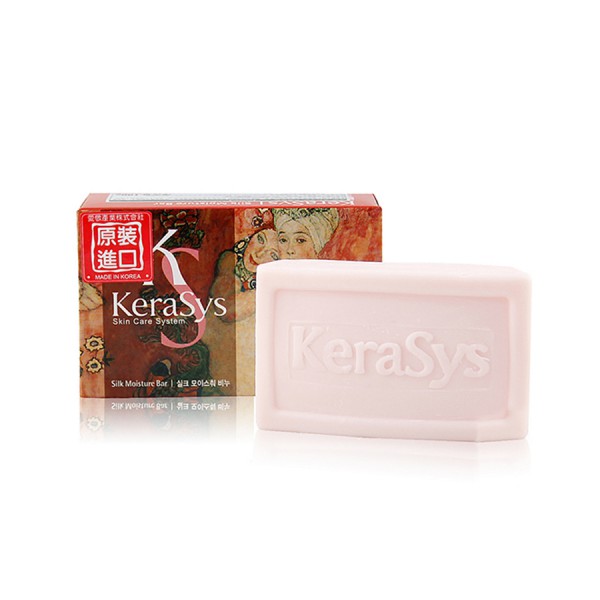  XÀ BÔNG DƯỠNG DA CAO CẤP HÀN QUỐC KERASYS  (Silk Moisture Bar - Dành cho da khô)