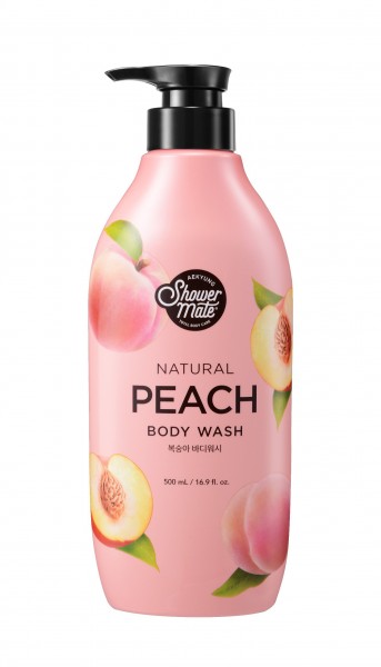  SỮA TẮM CAO CẤP HÀN QUỐC SHOWERMATE NATURAL PEACH (Hương Đào tươi mát) - 500ml
