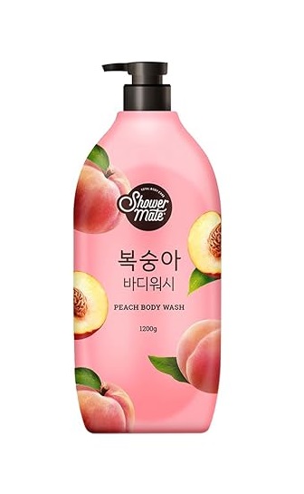  SỮA TẮM CAO CẤP HÀN QUỐC SHOWERMATE NATURAL PEACH (Hương Đào tươi mát) - 1200ml