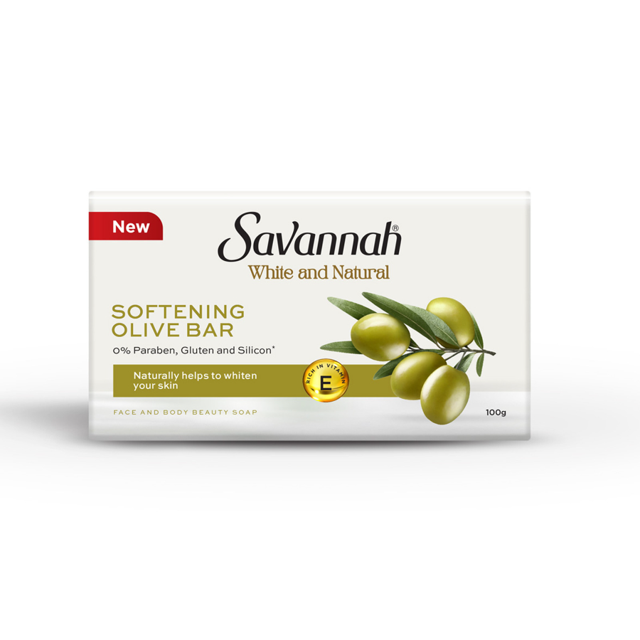 XÀ BÔNG TRẮNG DA VÀ DƯỠNG ẨM SAVANNAH WHITE & NATURAL- OLIVE ( Tinh chất Olive)